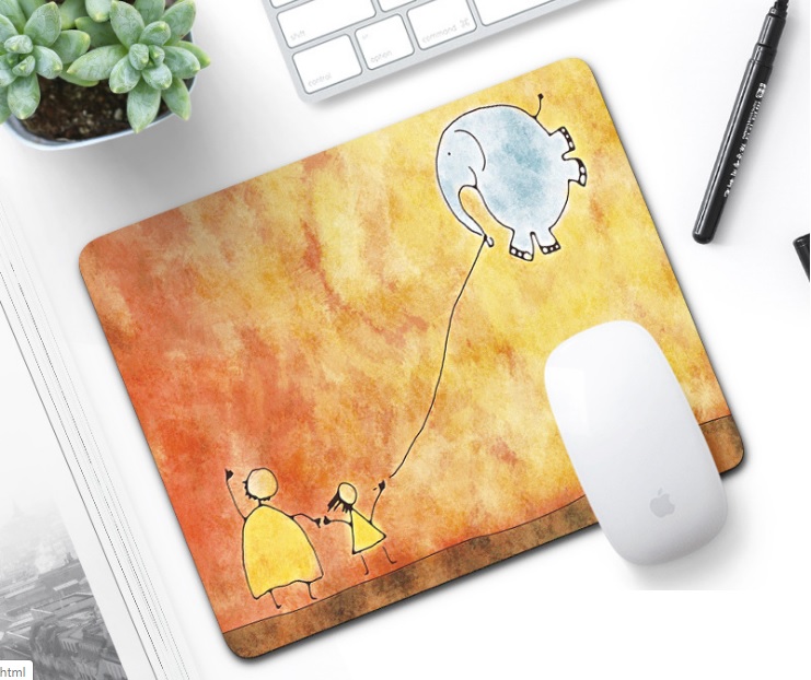 Tấm lót chuột cute thả diều