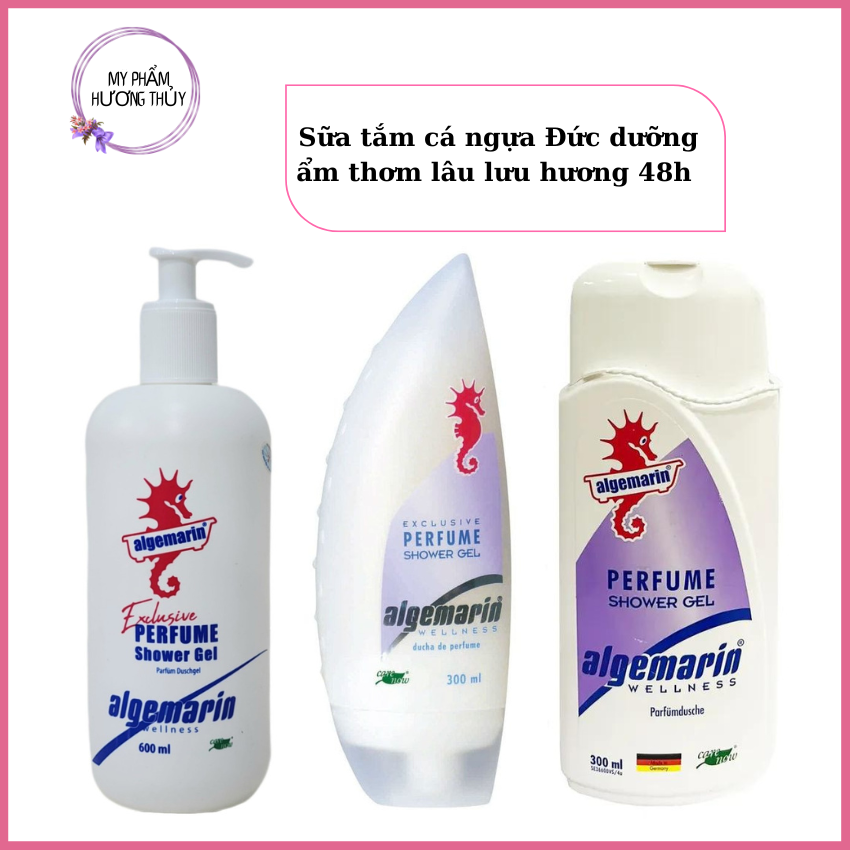 Sữa tắm thơm lâu con cá ngựa đức algemarin 600ml