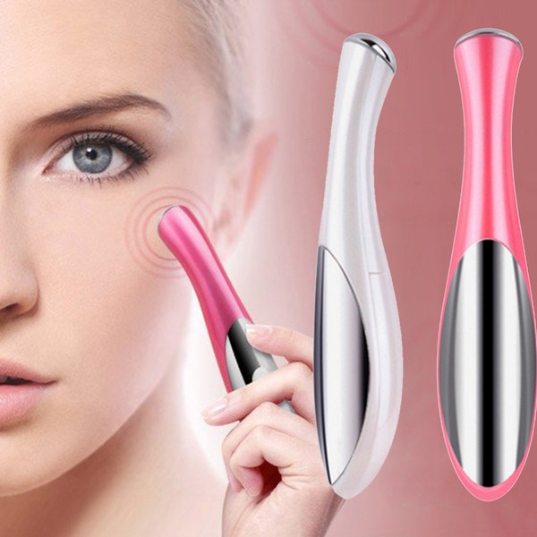 Máy Massage đánh tan quầng thâm mắt (Eye lontophesis Instrument) màu hồng- PKCB