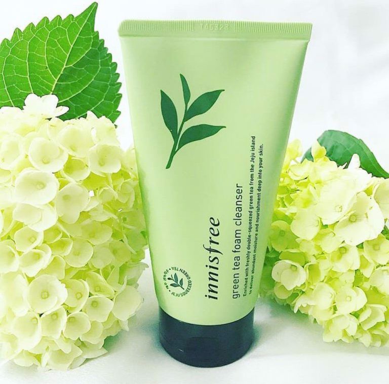 [HCM]Sữa rửa mặt trà xanh Innisfree Green Tea 150ml Sạch Mụn  Sạch Nhờn