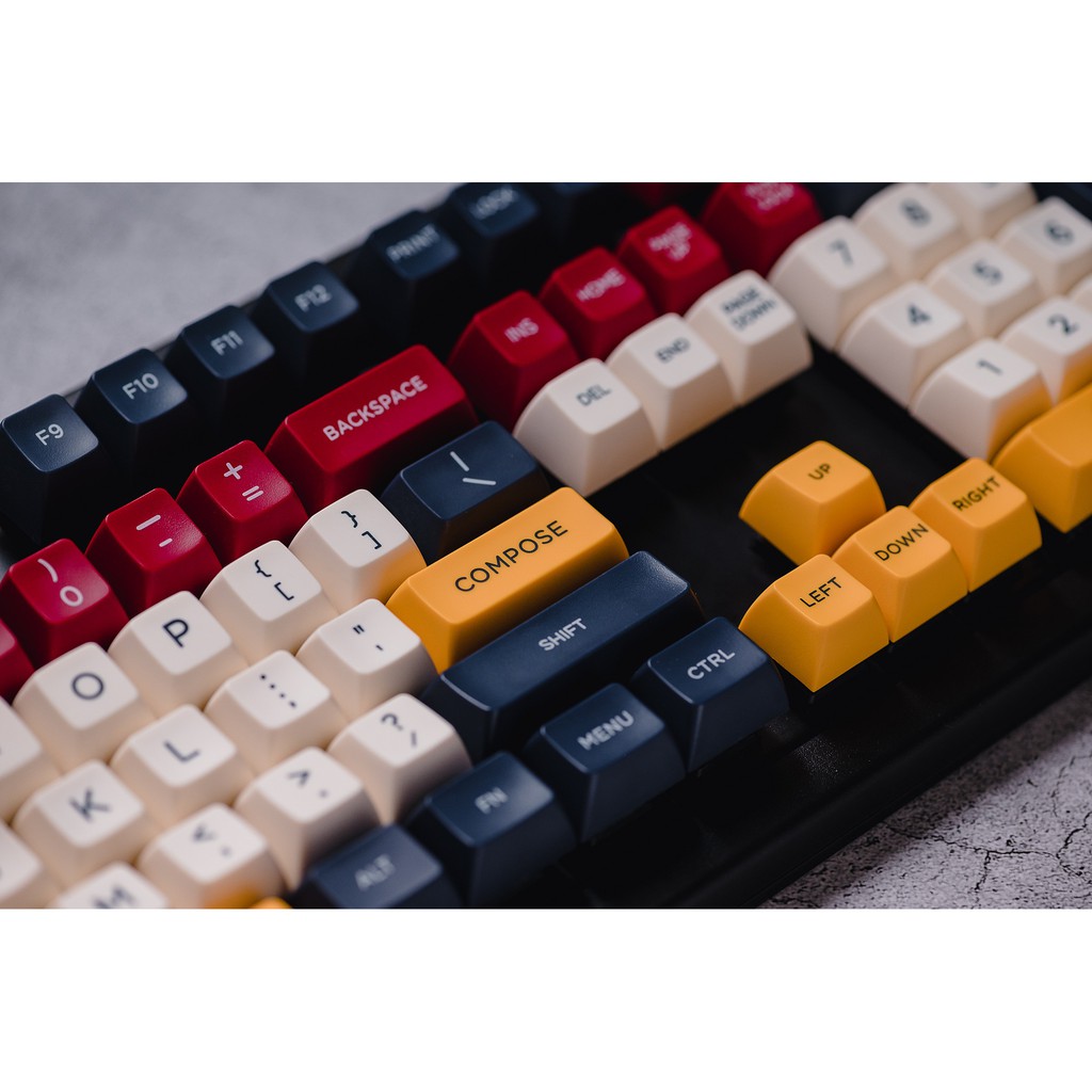 Bộ keycap SA Composition hỗ trợ hầu hết các layout (60,64,68,87,108,...)