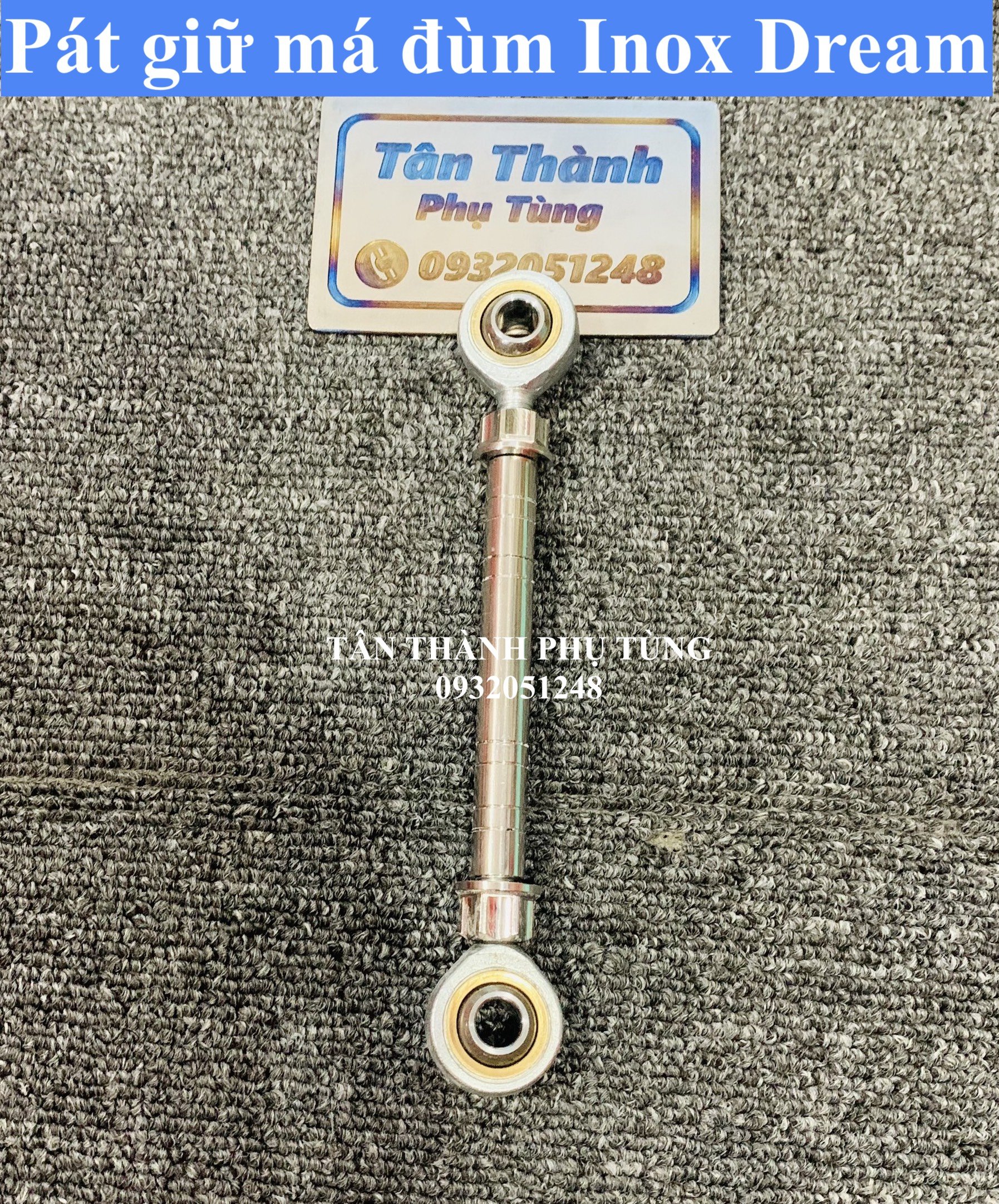 Pat giữ má đùm cho dream inox 304