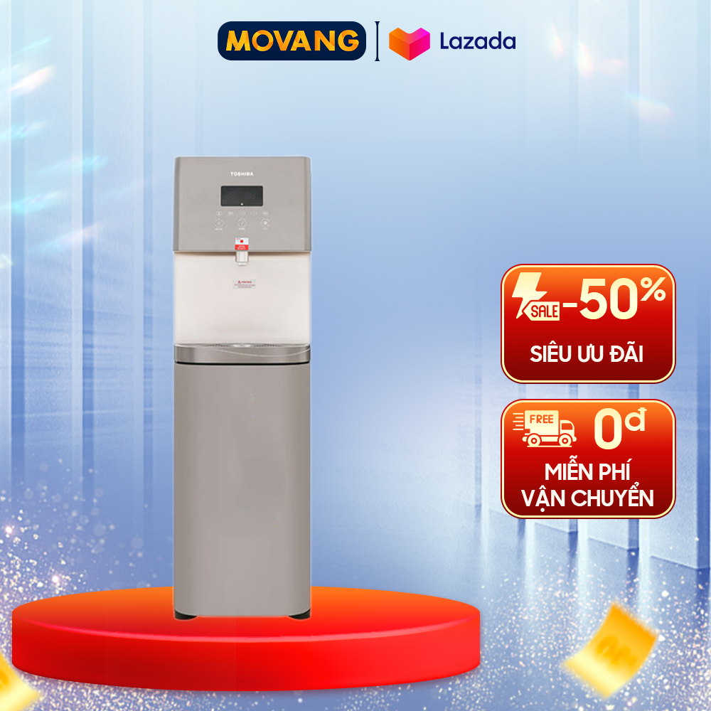 [GIAO TẠI HCM] -  Máy lọc nước nóng lạnh Toshiba RWF-W1830UVBV(T) - Diệt khuẩn bằng đèn UV-LED Chức năng Eco tiết kiệm điện