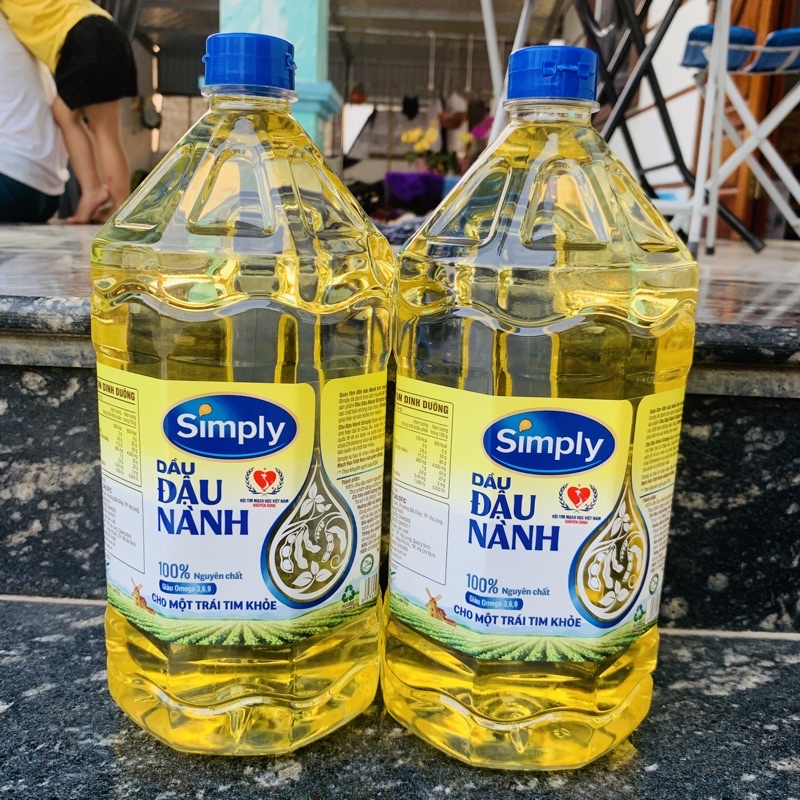 Dầu ăn Đậu Nành Simply Can 2 Lít