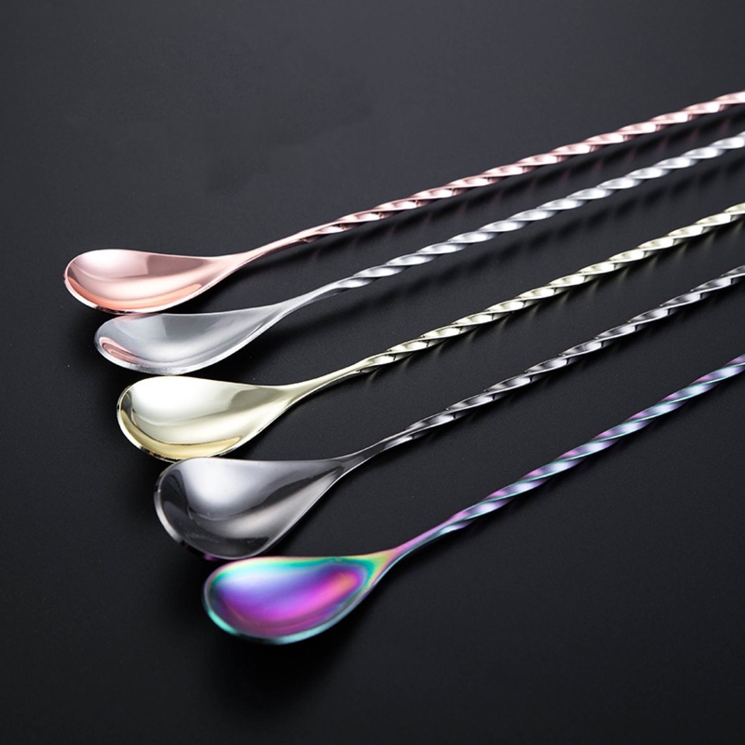 Mixing Spoon - Thìa khuấy 40cm - Dụng cụ Bartender