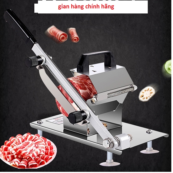 Máy thái thịt cắt xương bằng tay