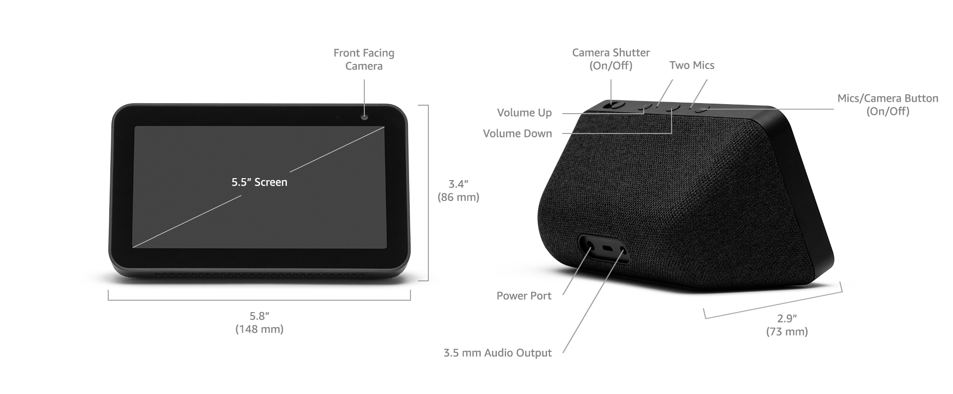 Trợ Lý Ảo Thông Minh Amazon Echo Show 5