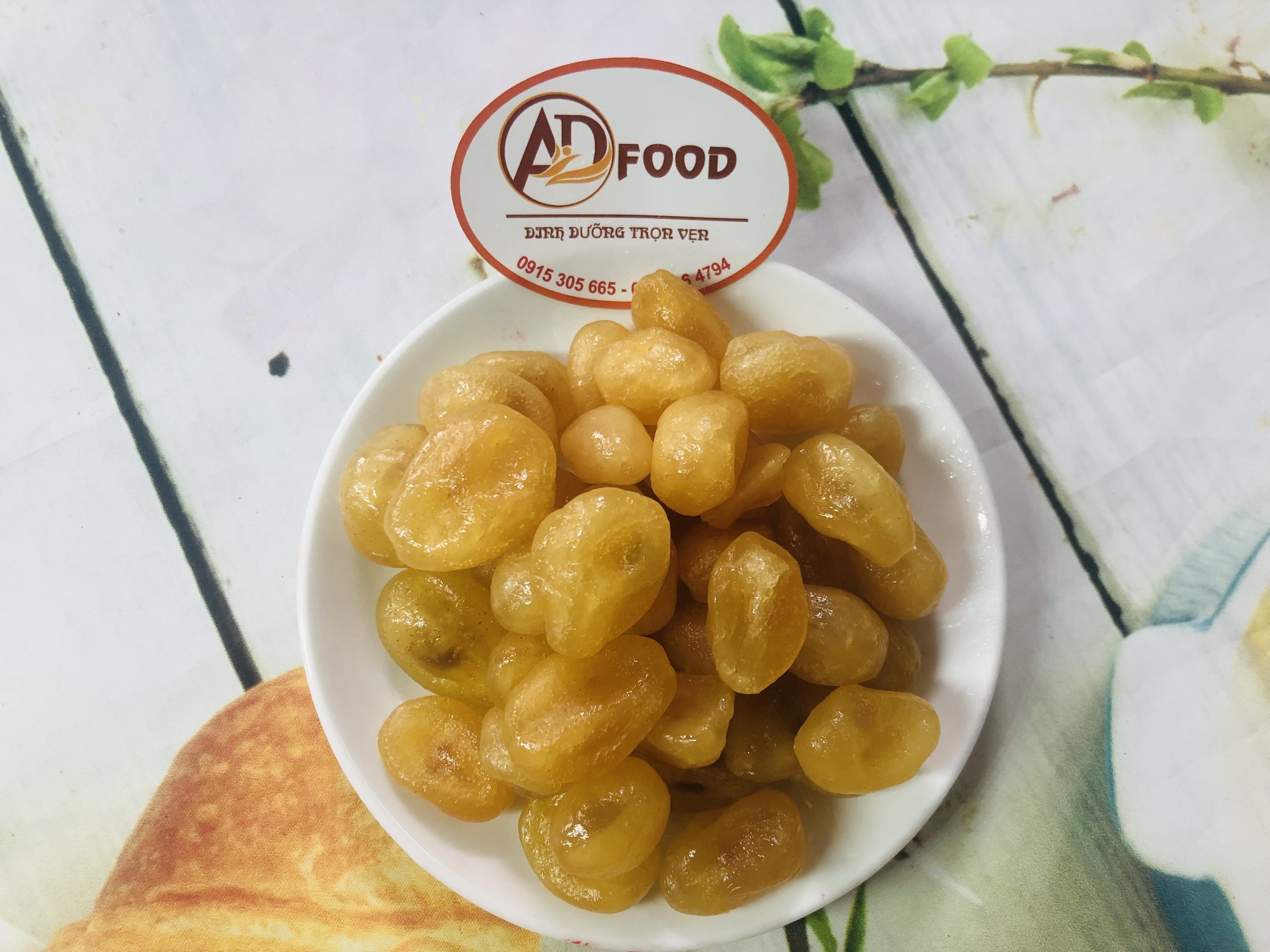 Mứt chanh bao tử (chanh cốm) gói 100g