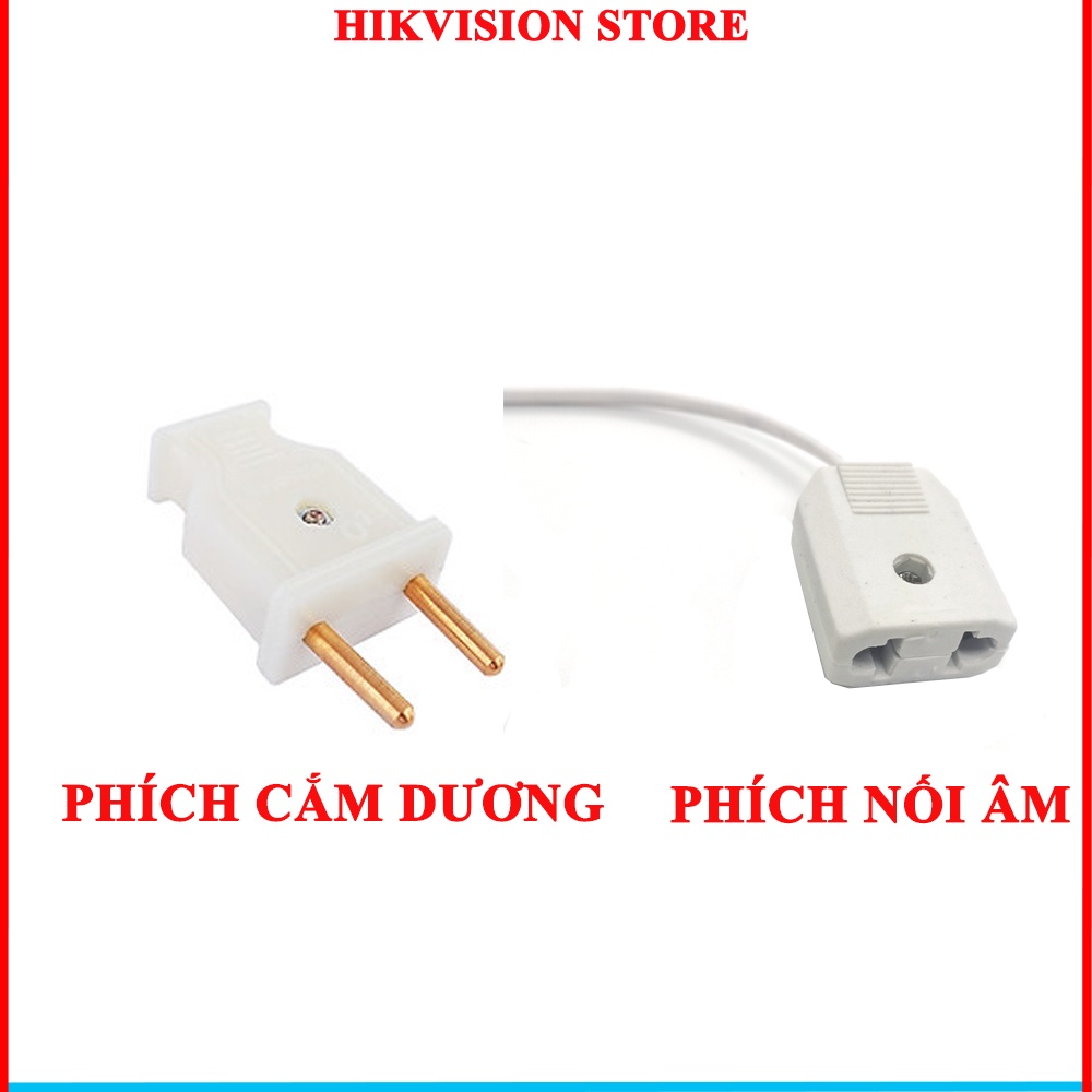 (SỈ TOÀN QUỐC) Phích âm liền dây - Phích dương cắm điện