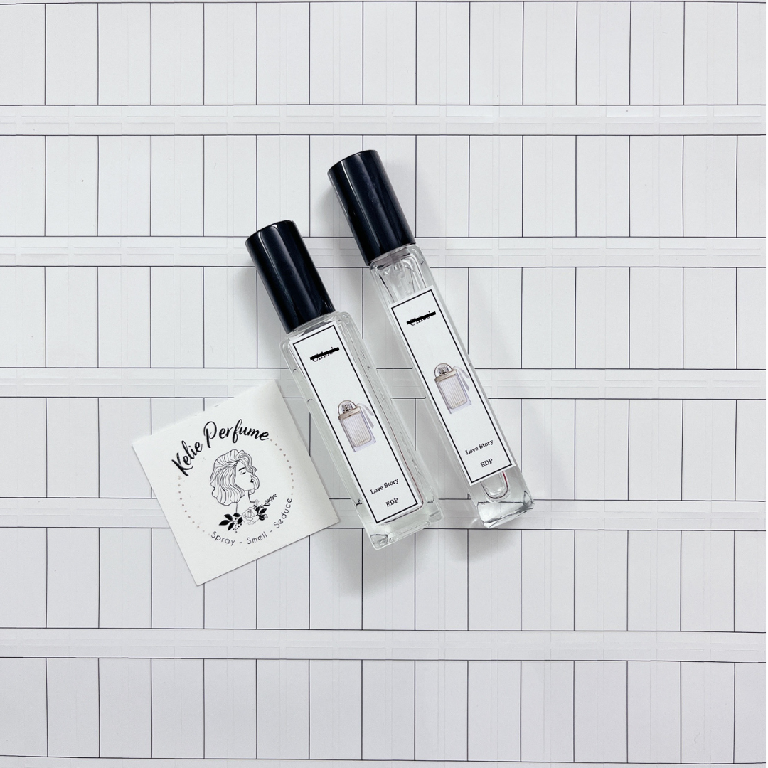 [HCM] Combo 10 Tem dán chai nước hoa Cờ Lô E cho chai chiết đủ các dòng