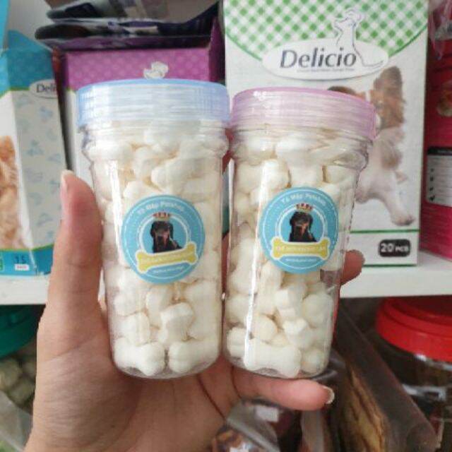 XƯƠNG KẸO SỮA DÊ BỔ SUNG CAN XI CHO CHÓ
