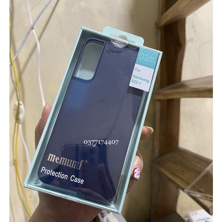 Ốp lưng Memumi nhám Samsung S22 Plus/ S22 Pro siêu mỏng 0,3mm chống Vân tay chính hãng
