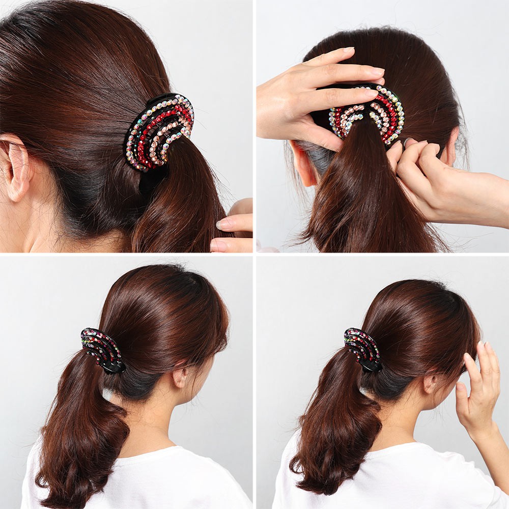 Kẹp tóc lớn đính đá