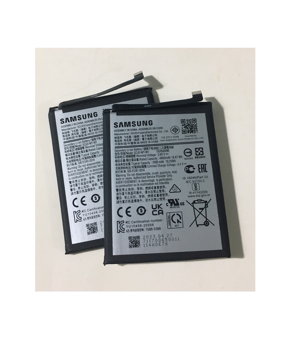 Pin samsung a22 5g zin