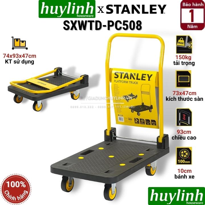 [HCM]Xe kéo đẩy hàng đa năng Stanley SXWTC-PC508 - Tải trọng 150kg