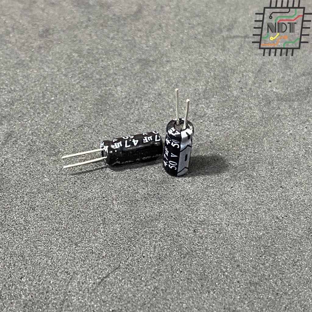 Combo 10 Chiếc Tụ Hóa 4.7uF 50V