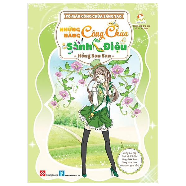 Fahasa - Tô Màu Công Chúa Sáng Tạo- Những Nàng Công Chúa Sành Điệu