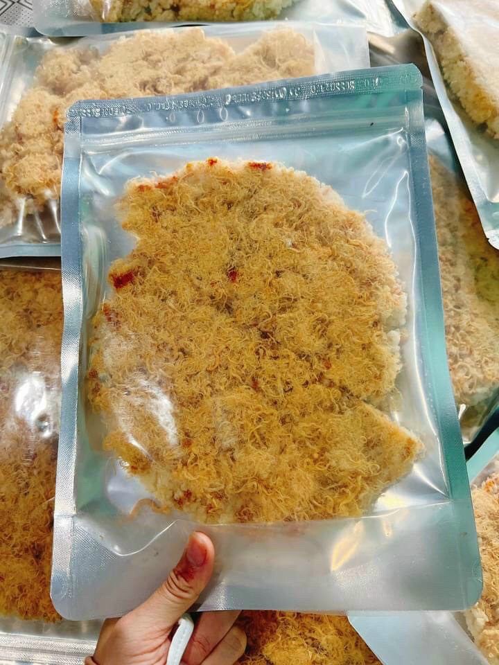 Cơm cháy đáy nồi - cơm cháy chà bông túi 200g
