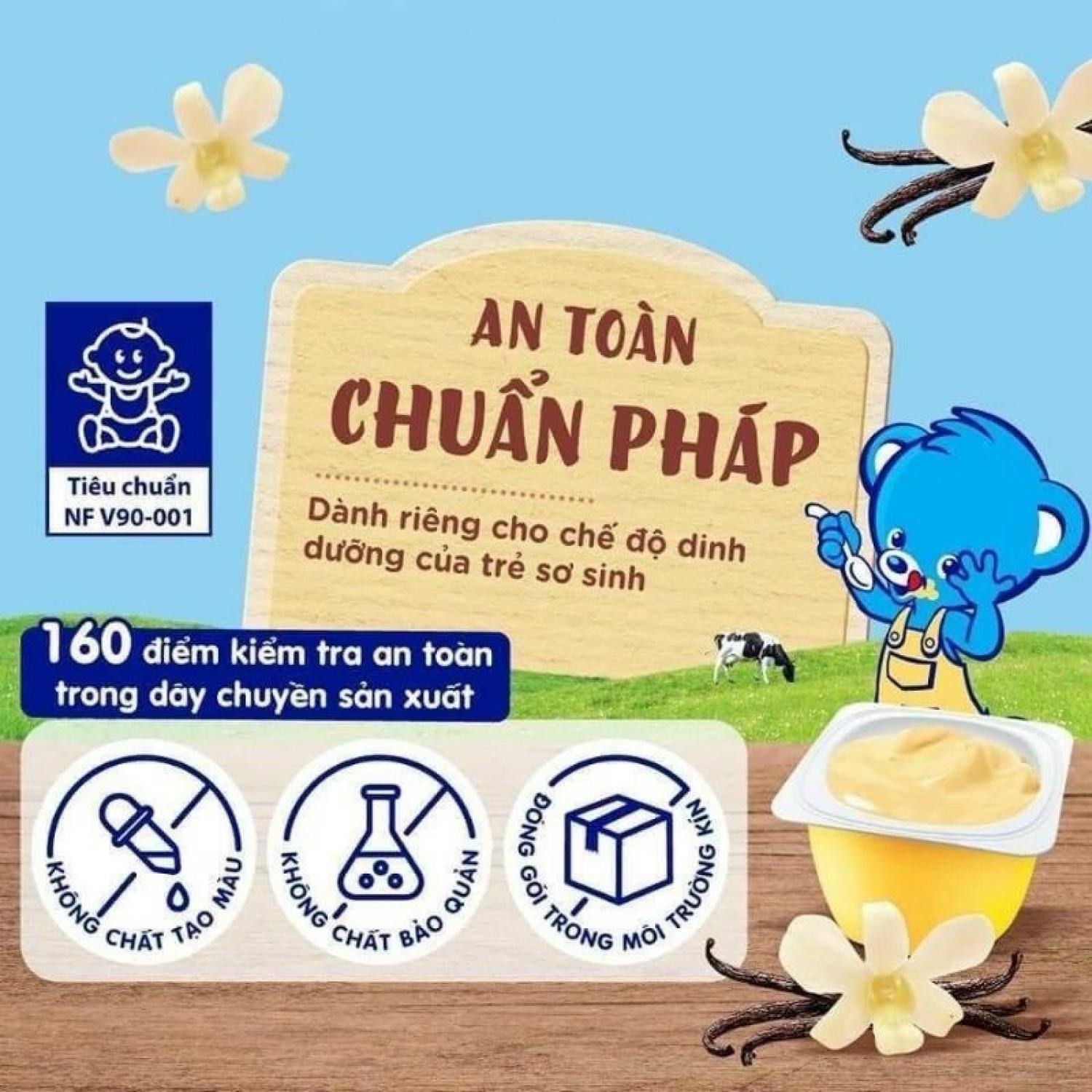 [Date 11/2023]Váng sữa Nestle Pháp Vị Vani Cho Bé 6M+