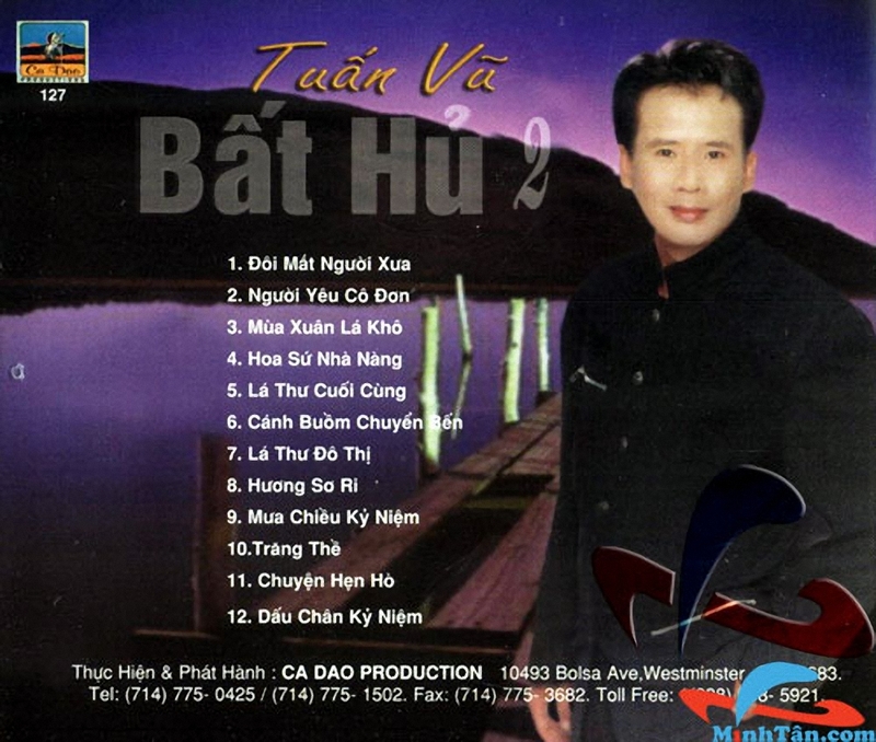 Bộ 6 đĩa cd nhạc Tuấn Vũ 4