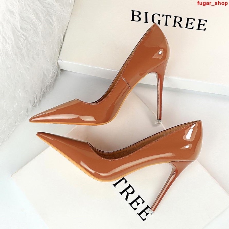 GIÀY CAO GÓT BIGTREE TRƠN BÓNG BASIC