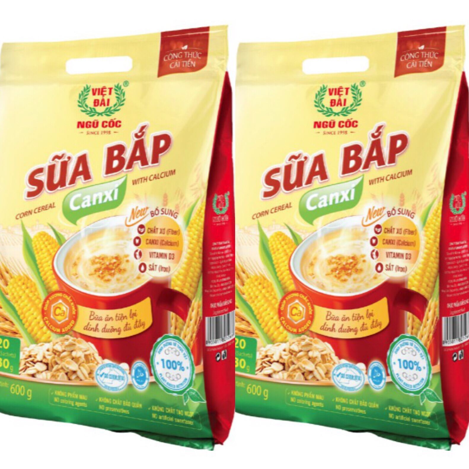 Bột ngũ cốc ăn kiêng Việt Đài 600g