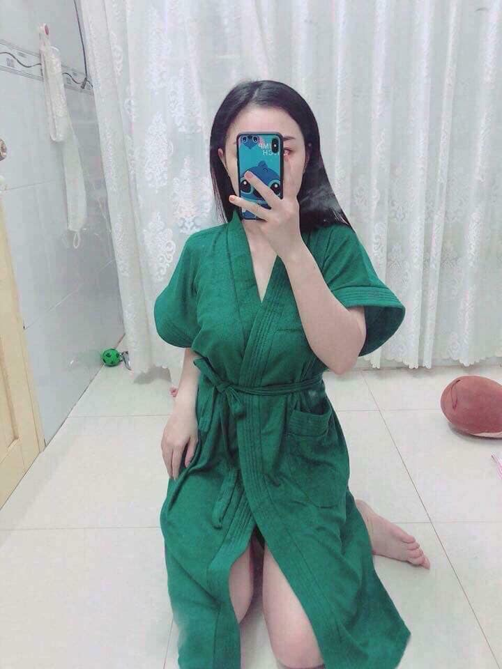 Áo choàng khăn tắm Thái Lan đủ màu