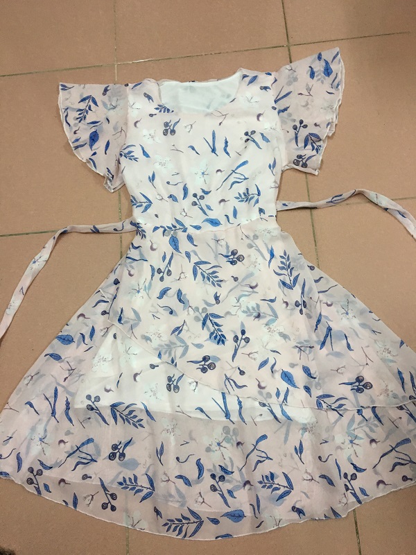 Váy macxi thiết kế lẻ size M( cho bạn nặng 45-50kg)