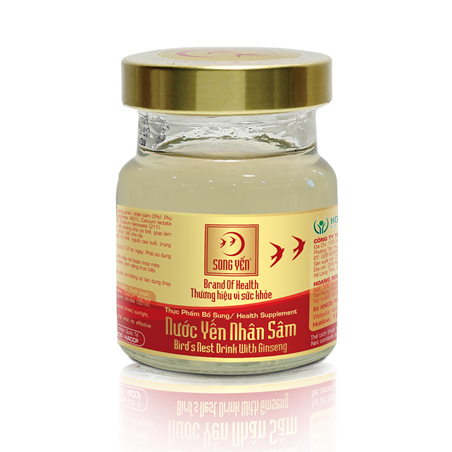 [SIÊU SALE] Nước Yến Nhân Sâm Song Yến cao cấp