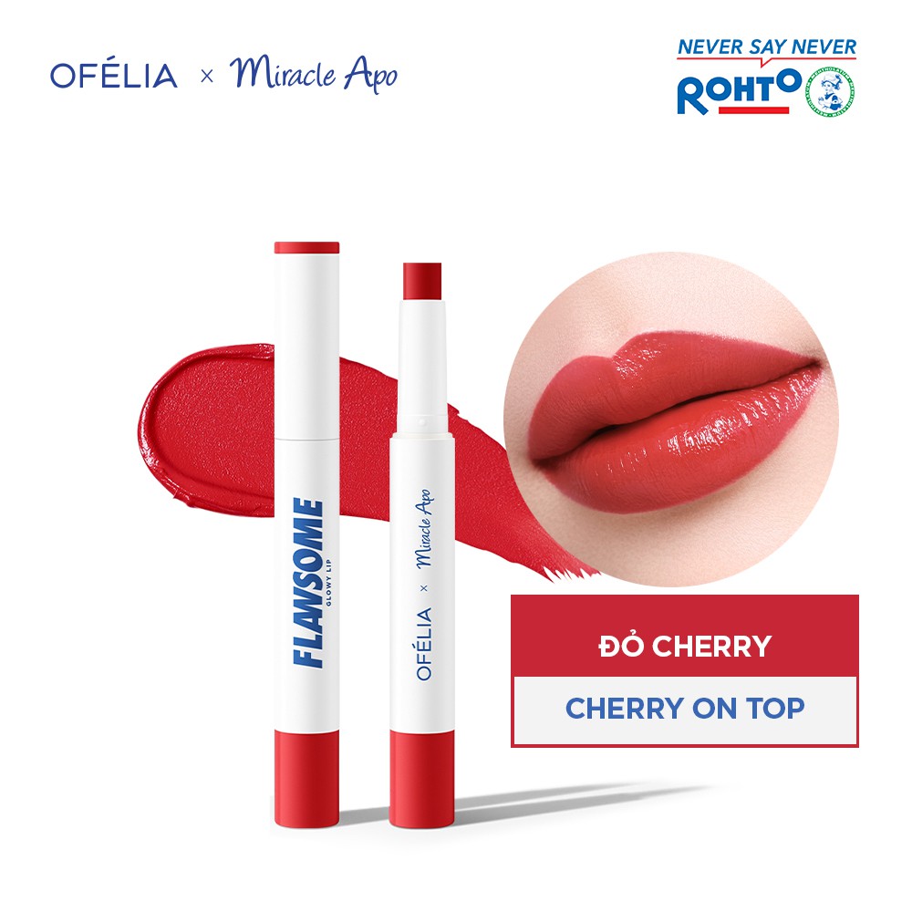 (HCM)Son Ofélia x Miracle Apo Flawsome Glow Lip (2g)
