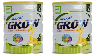 [HCM]Bộ 2 Sữa Abbott Grow 2 (6 - 12 tháng) 900g thumbnail