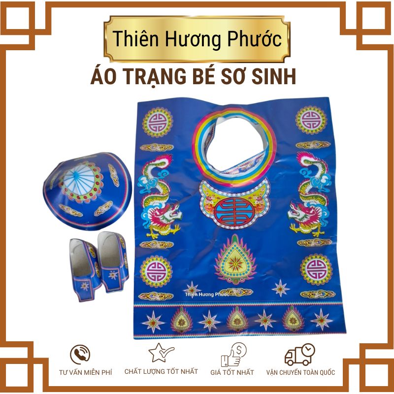Vàng mã áo trạng cậu nhỏ thờ cúng