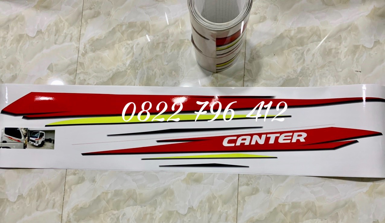 Tem dán xe tải Mitsubishi Fuso/Canter