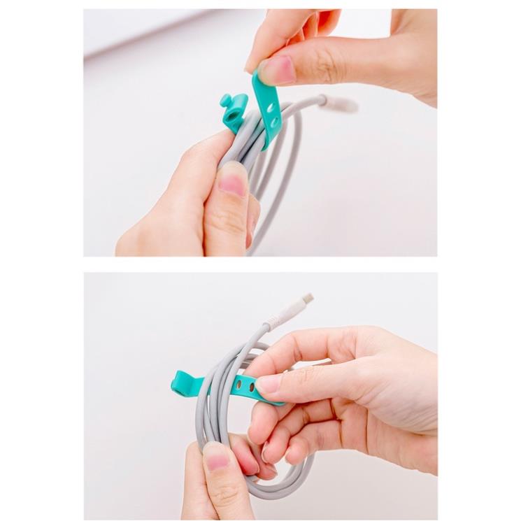 Dây cuốn gọn cáp / Dây Bó Cáp Điện Thoại ( 01 Dây ) H206