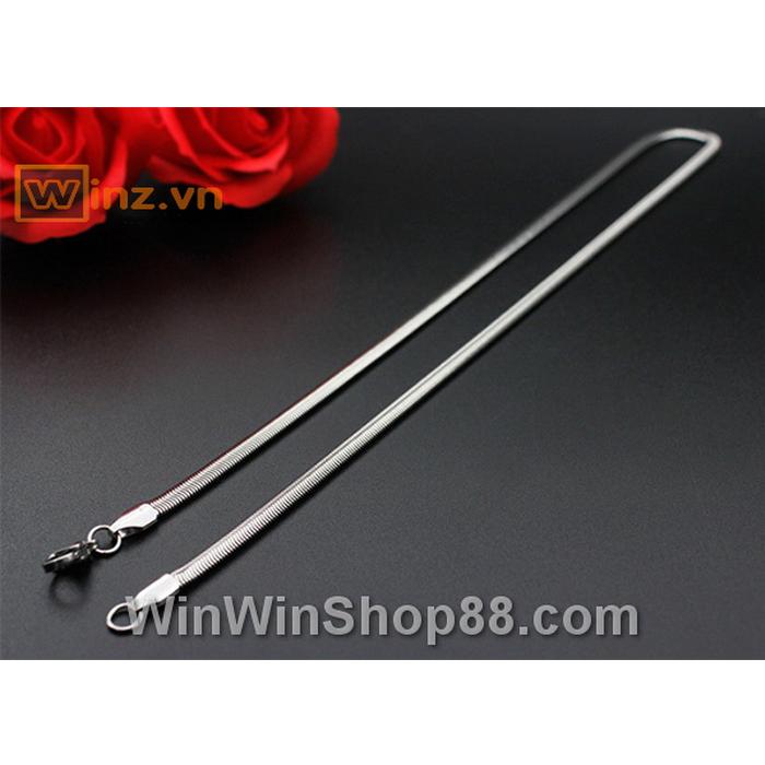 Dây chuyền inox nam sợi mì DC165