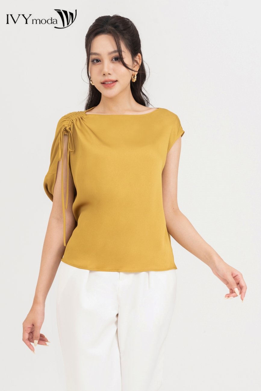 Áo lụa cổ thuyền ivy moda ms 16b9528