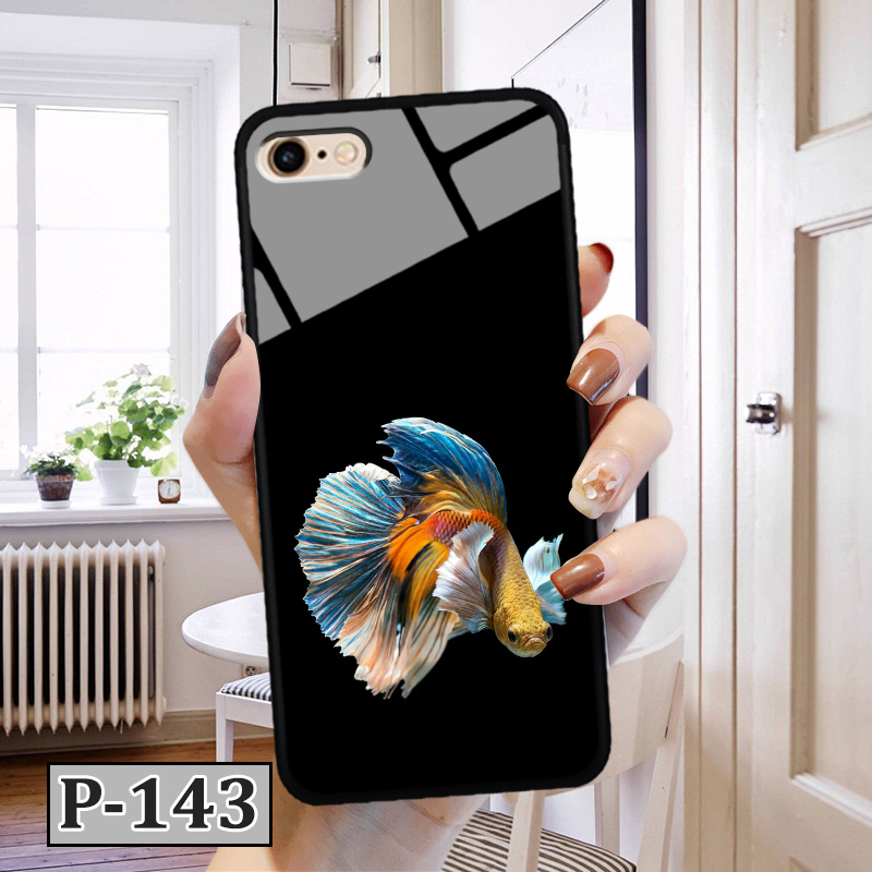 Ốp điện thoại iphone 6 plus - lưng kính in hình 3d