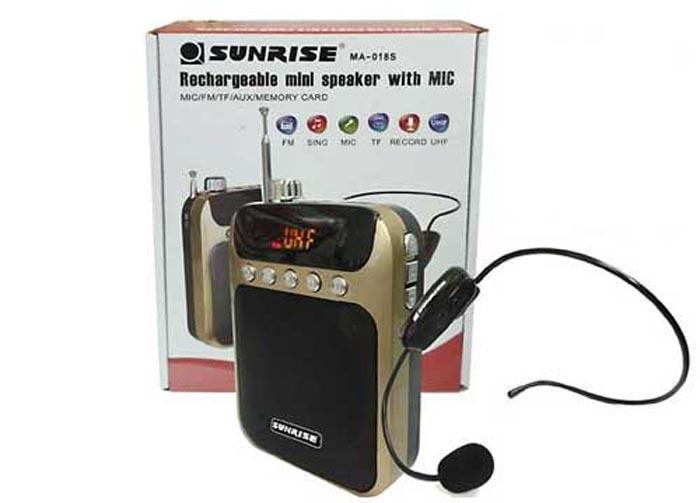 [HCM]Máy trợ giảng không dây Sunrise MA-018S