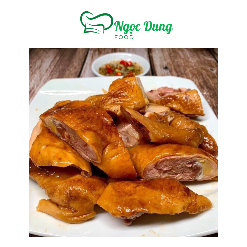 Gà ủ muối xông khói vỉ nữa con (giao hỏa tốc TPHCM)