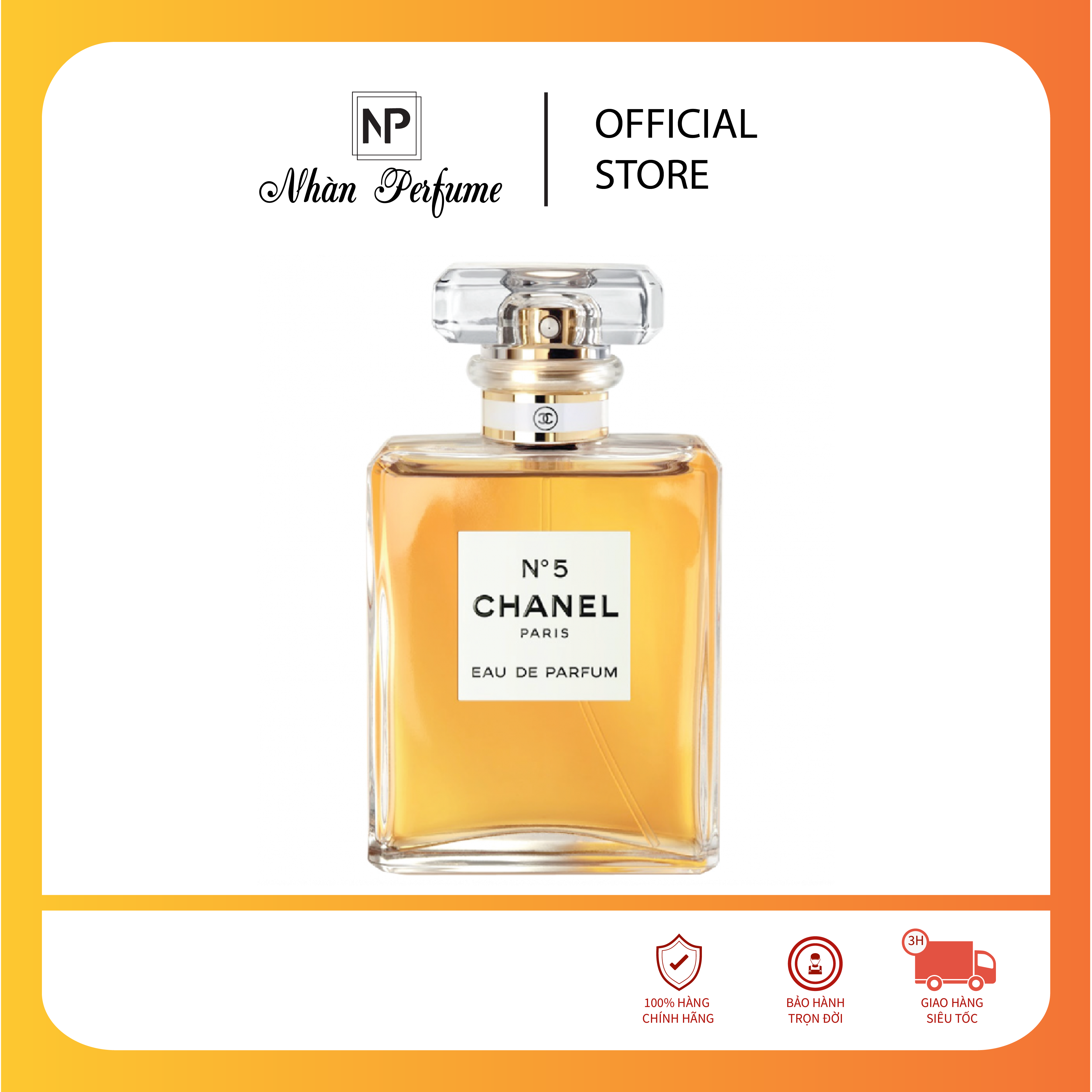 [HCM]Nước hoa nữ Chanel No5 Eau De Parfum EDP 100ml ch&iacutenh h&atildeng nhập khẩu Ph&aacutep