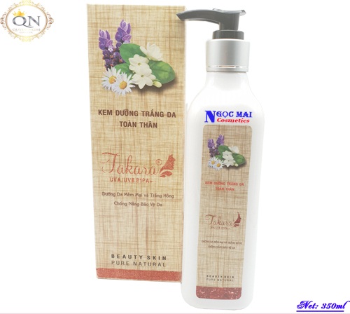Kem dưỡng trắng da toàn thân TAKARA (350ml)