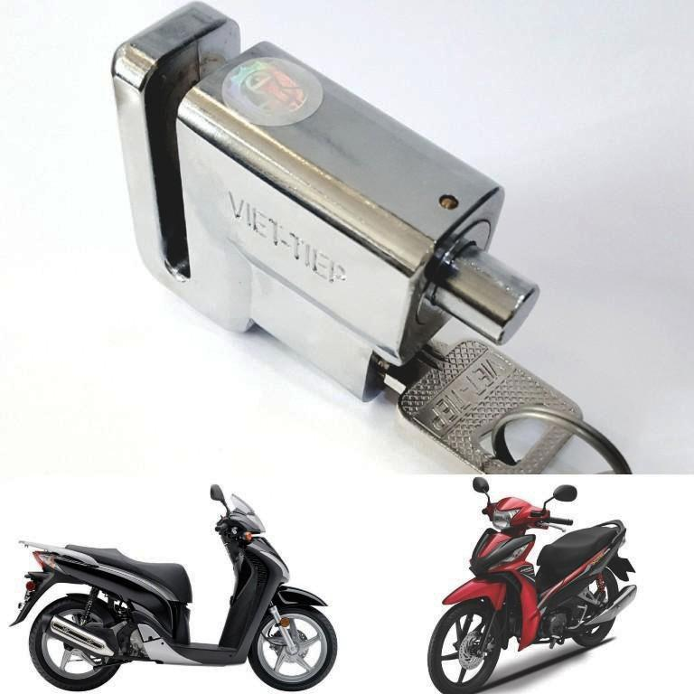 chống trộm xe máy - Khóa phanh đĩa/thắng đĩa xe máy, xe điện - Khóa đĩa Việt Tiệp