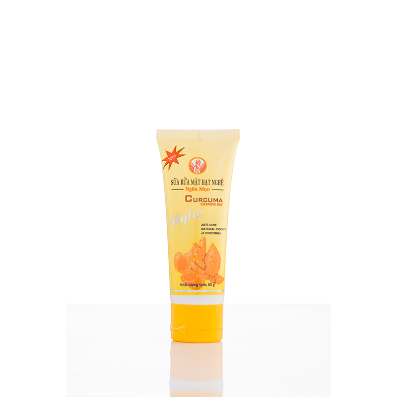 Sữa rửa mặt hạt nghệ 100g