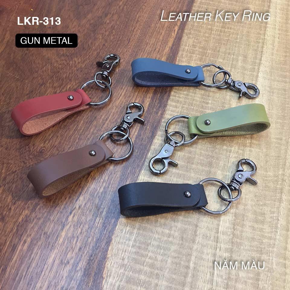 Móc khóa da thật - Genuine leather keyring - LKR-313