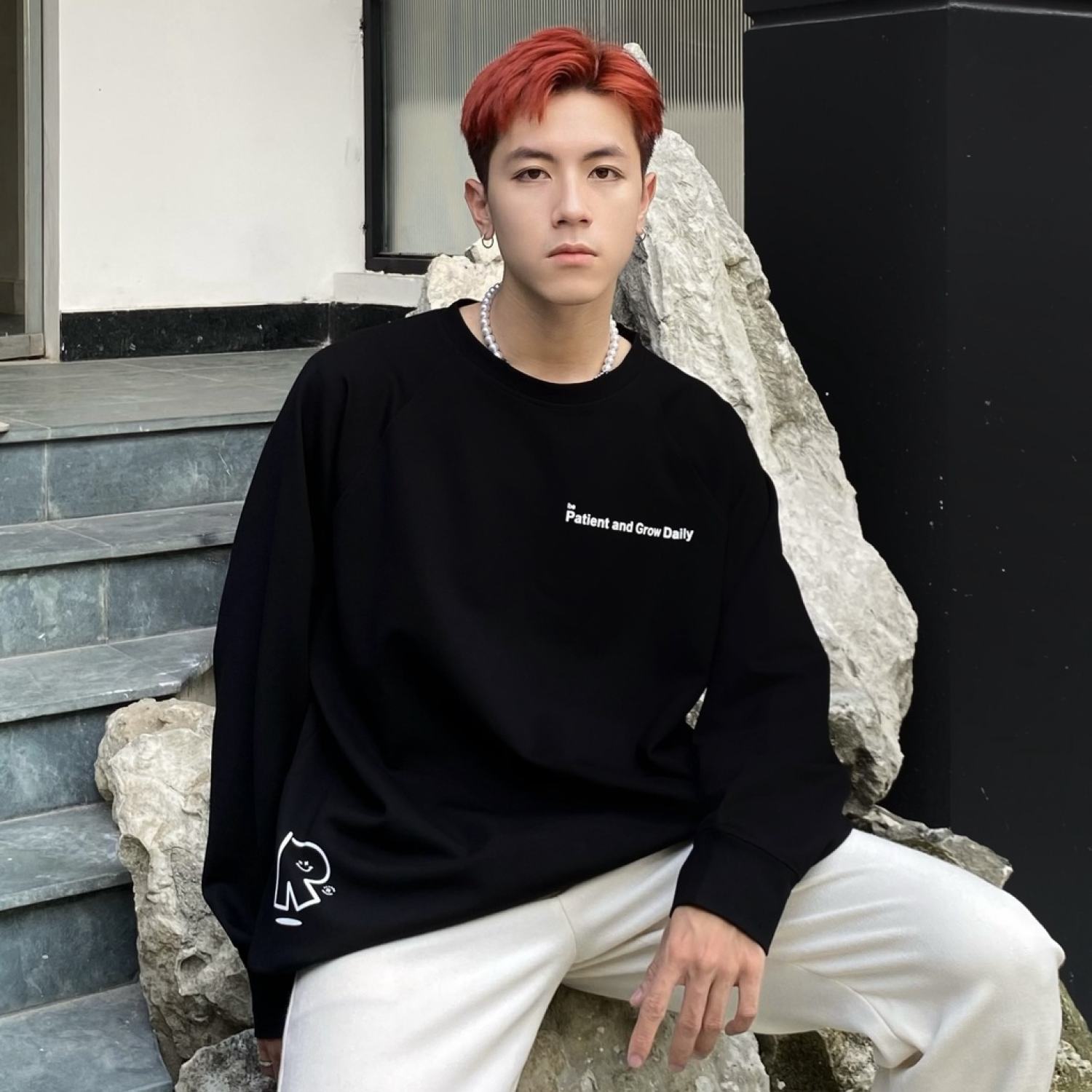 Áo Tay Dài PATIENT form rộng REGODS ( SWEATER PATIENTS)