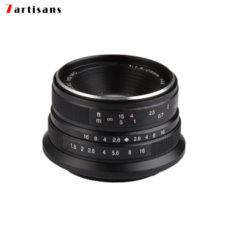 (CÓ SẴN) Ống kính 7Artisans 25mm F1.8 - Dùng Sony E, Fujifilm, Canon EOS-M và Panasonic Olympus M43 thumbnail