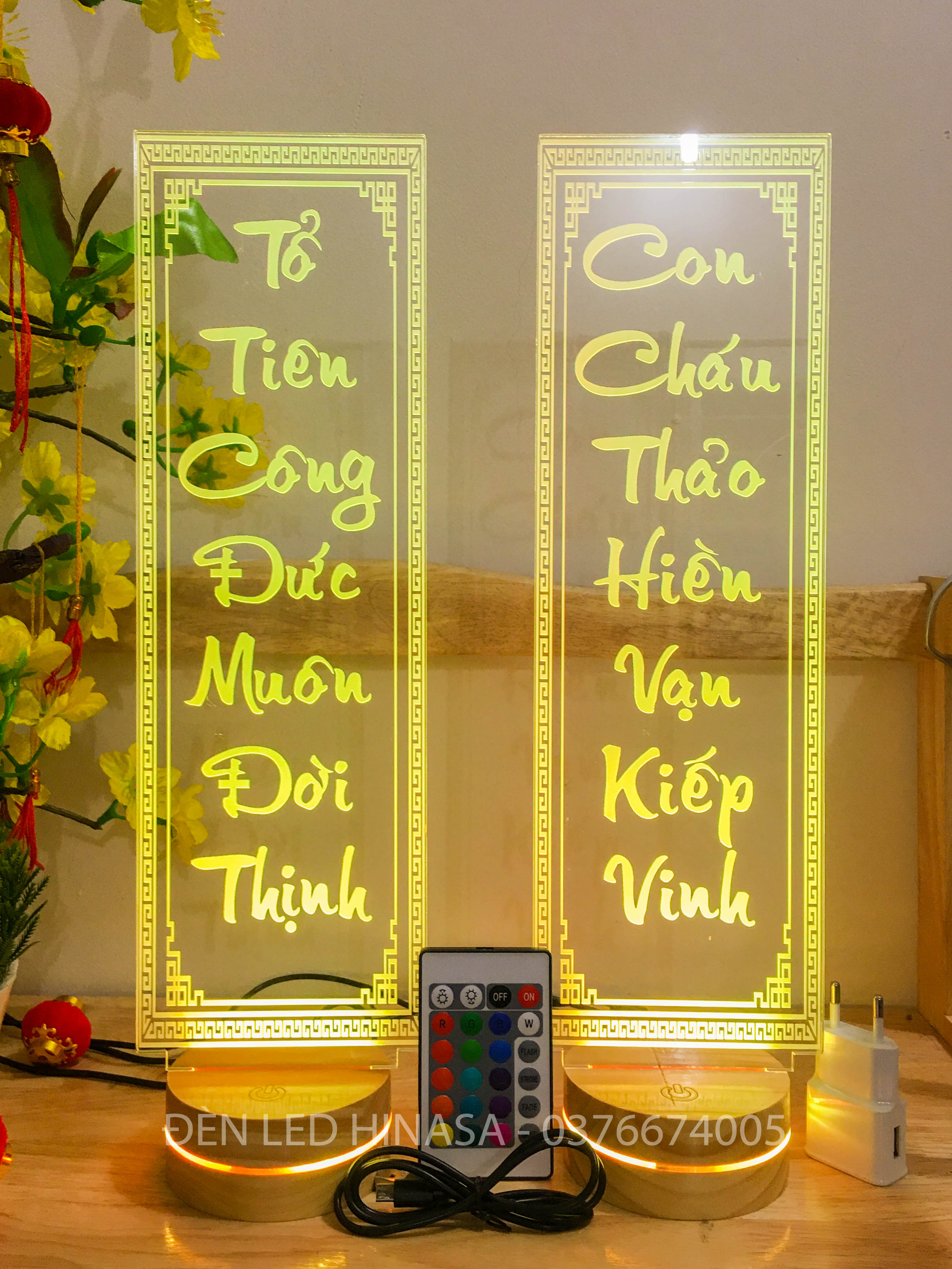 Cửu huyền thất tổ, Tổ Tiên Công Đức Muôn Đời Thịnh CAO 46cm