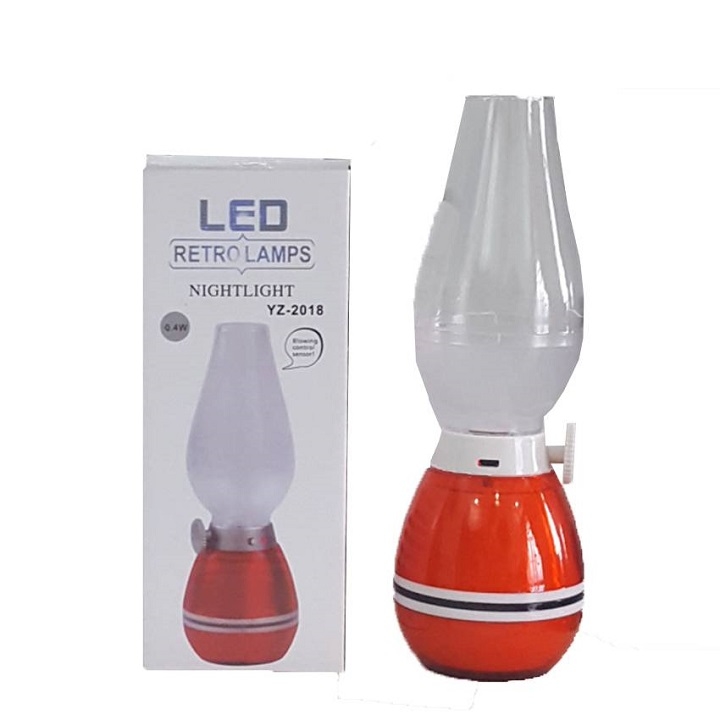 [HCM]Đèn Dầu Led Để Bàn - Thổi Đèn Tắt Mỡ
