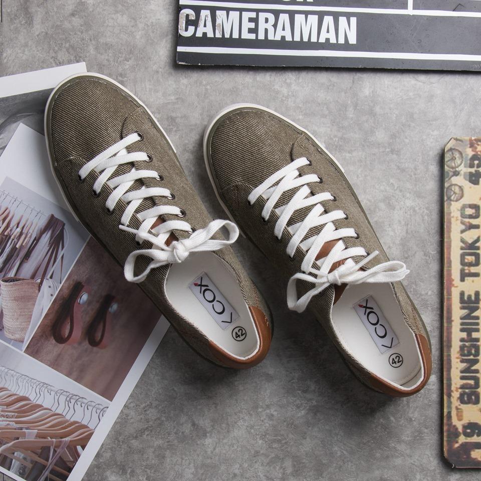 Giày Thể Thao Nam DinCox 4083 khaki