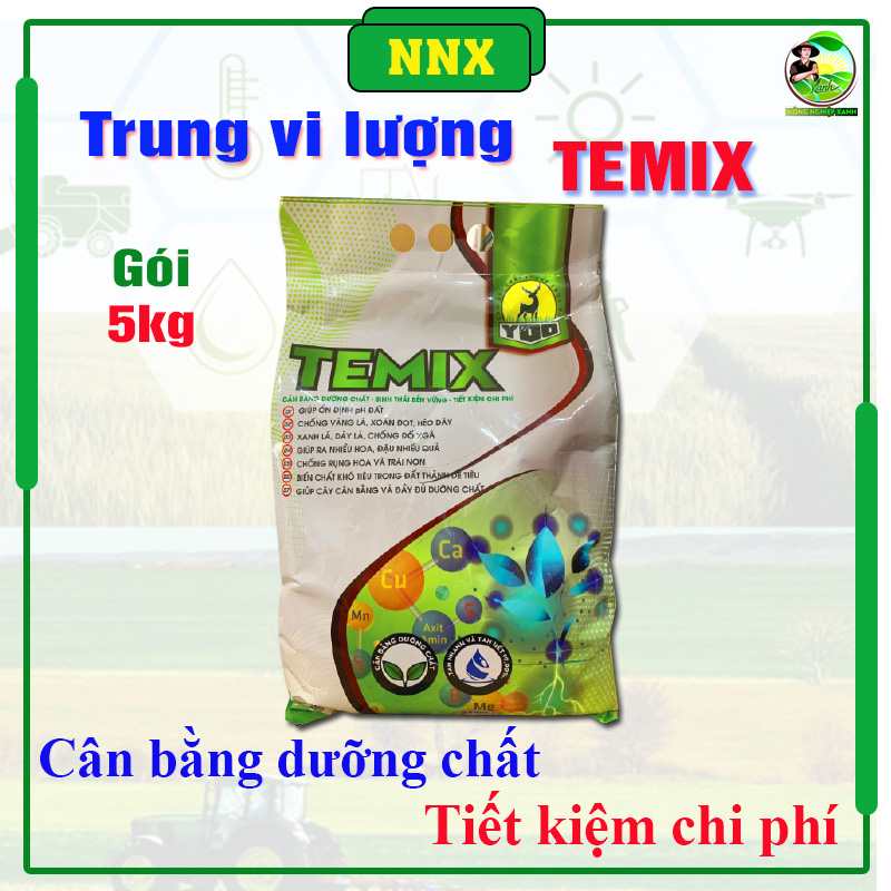 Trung vi lượng Temix | Bổ sung dinh dưỡng cho cây trồng